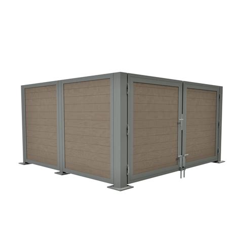 palmshield dumpster enclosures